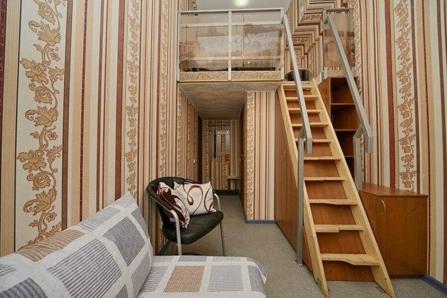 Фотографии номера Двухуровневый номер-студия в Хостеле Тверская 5 Москва
