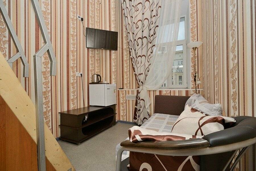 Фотографии номера Двухуровневый номер-студия в Хостеле Тверская 5 Москва