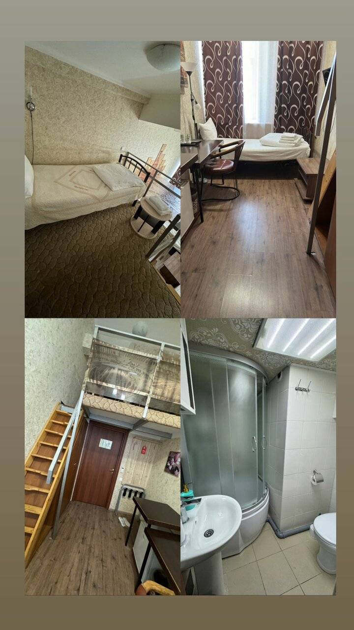 Фотографии номера Небольшой двухместный номер с 2 отдельными кроватями в Хостеле Тверская 5 Москва